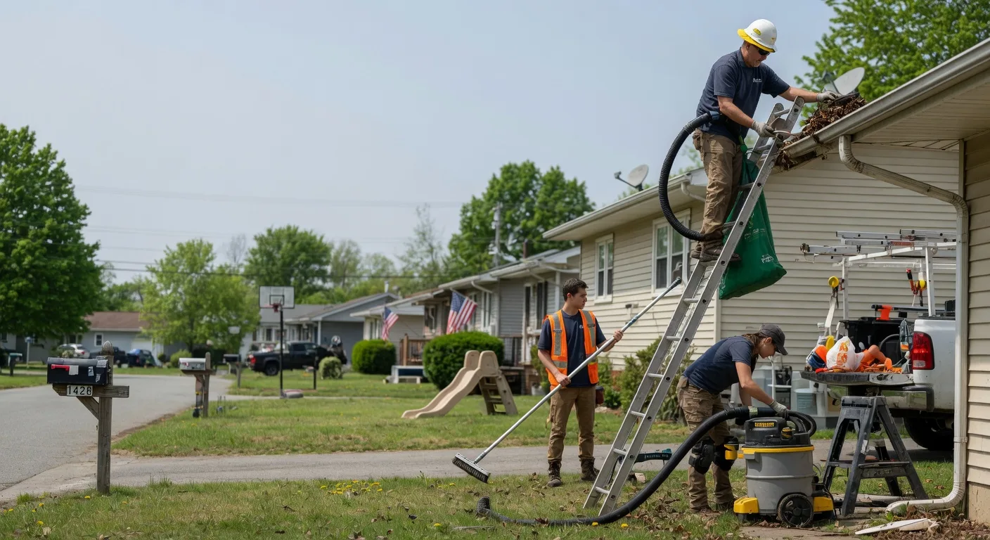 Gutter Installation in New Cambria, KS near me
